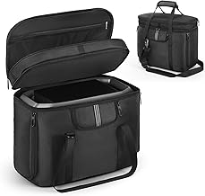 Carrying Case Compatible with ECOFLOW DELTA 2/DELTA 3 Plus | Protective Storage Bag for DELTA 3 Classic, Shockproof Protective Cover with Adjustable Shoulder Strap &amp; Handle for Outdoor