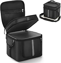 Carrying Case Compatible with ECOFLOW River 2 Pro/River 2 Max 500 | River 2 Pro Bag with Storage Pockets &amp; Shoulder Strap, Portable Protective Case for Power Station, Camping, Outdoor ​