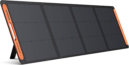Jackery SolarSaga 200W Portable Solar Panel,IP68 Foldable Bifacial Solar Panels,Compatible with Jackery Explorer Power Station and Solar Generator,for Rooftops Outdoor Camping Off-Grid (Renewed)